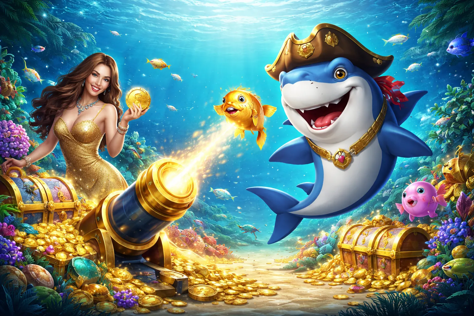 Biểu tượng trò chơi bắn cá