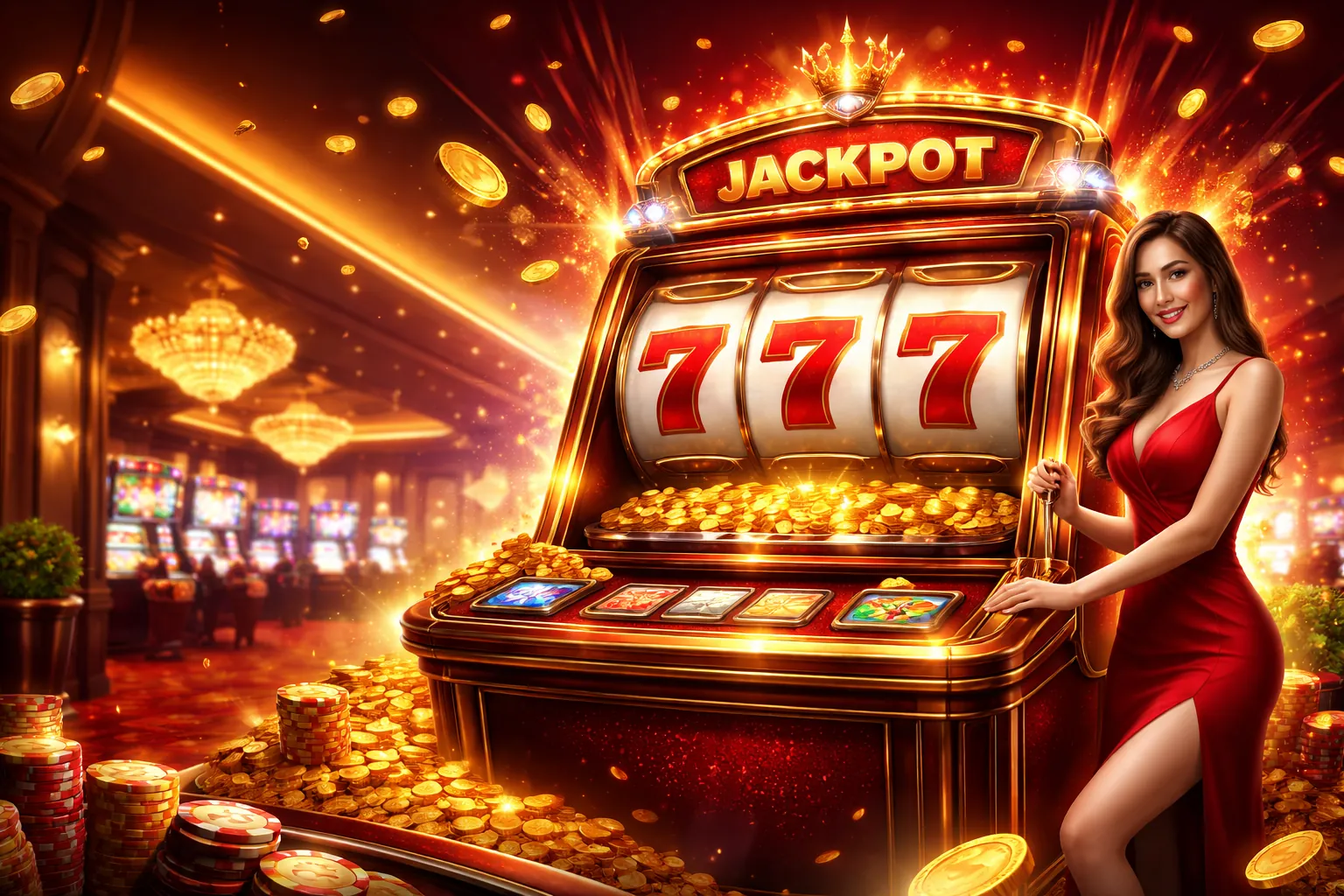 Máy đánh bạc jackpot